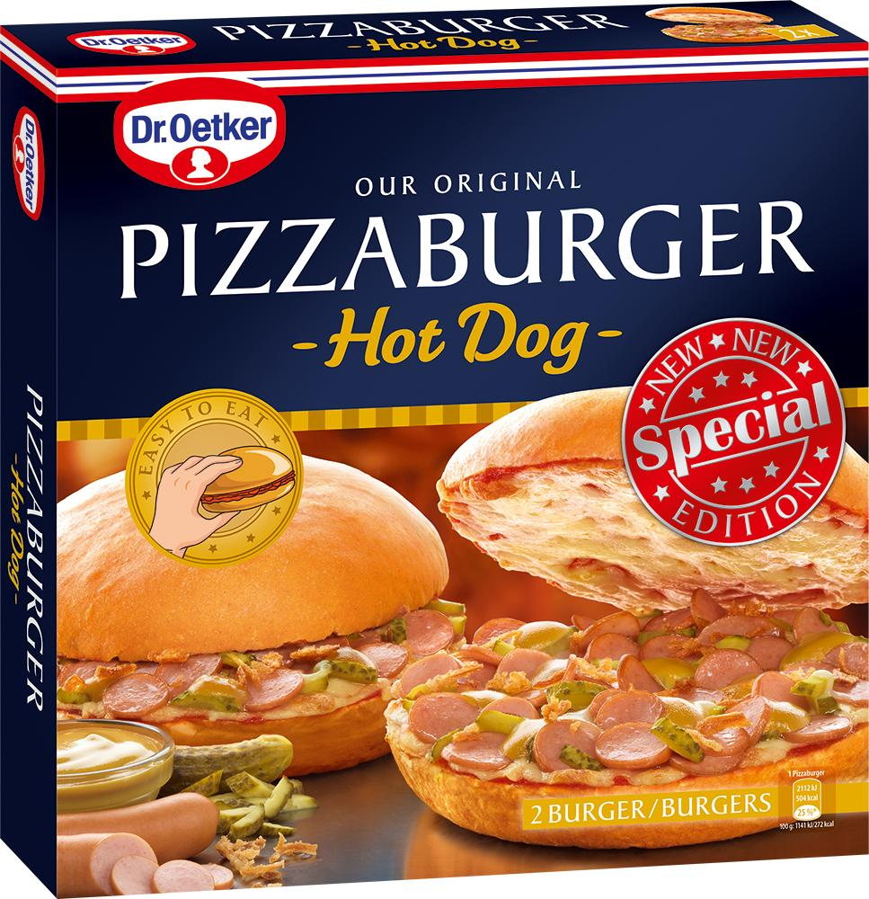 a sandwich with cheese, hot dog slices, and various other things